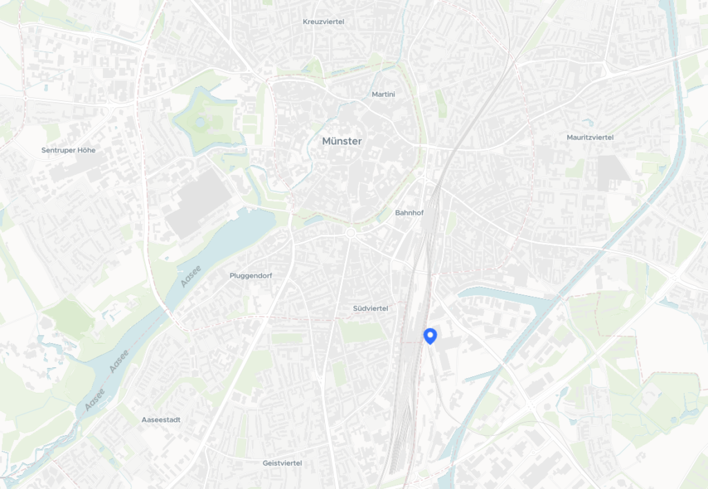 Anwaltskanzlei Jurivio Münster - Standort-Karte